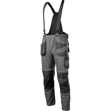 6-in-1-Arbeitshose, 100 % Baumwolle, Größe XS (1/5)
