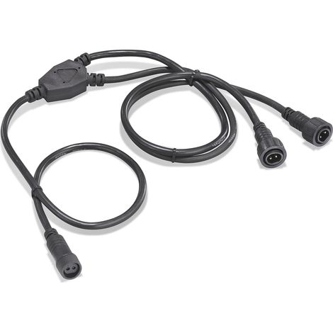 esotec Y-Verteiler 2-Pin groß Solar Teichpumpen Akkuboxen Adapterkabel 101835