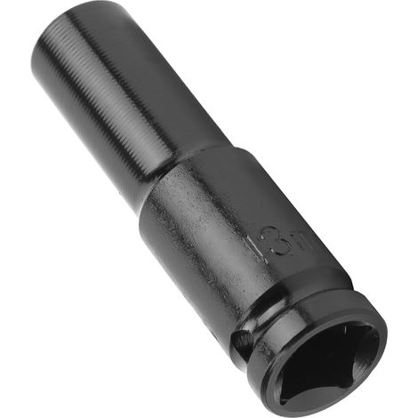 Adaptateur pour clé électrique/perceuse pneumatique à douille hexagonale en acier au carbone, rallonge 78 mm x 13 mm (1/5)