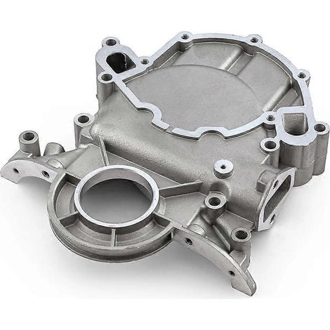 Couvercle de chaîne de distribution en aluminium (non EFI) PCE265.1028 pour Ford SB 289, 302 et 351 Windsor (1968-1980) - SFYGV (1/5)