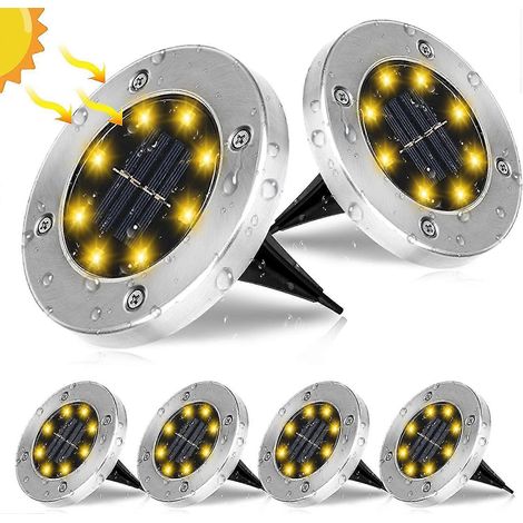 Lampes solaires pour jardin, lanterne solaire Vivibel 30 LED pour extérieur, suspensions solaires pour jardin, lanternes solaires d'extérieur blanc chaud décoratives pour l'extérieur (1/5)
