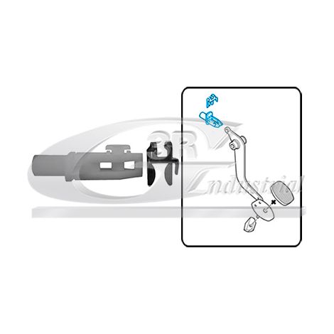 3RG 24209 TIRANTE CABLE EMBRAGUE