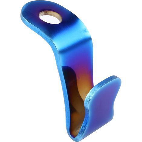 Soporte Croc para motocicleta - Montaje universal de 6 mm color titanio