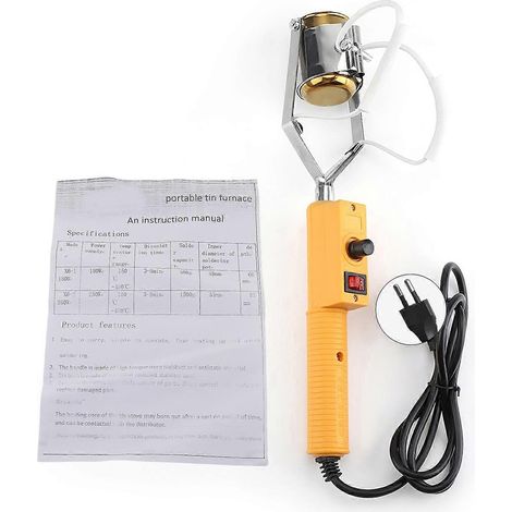 280-W-Elektro-Tragbarer Lötofen mit Temperaturregelung