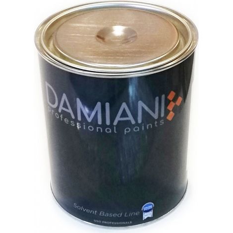 Damiani unimiox 1kg smalto ferro micaceo grana fine, colore acciaio corten (1/3)