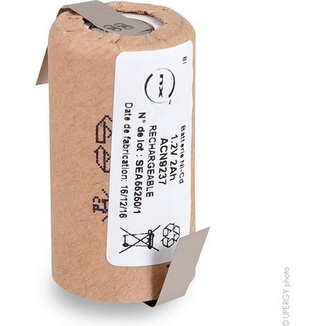 Yuasa - Accu NiCd SC 1SCP2-0 HD 1.2V 2000mAh HBL (1/2)