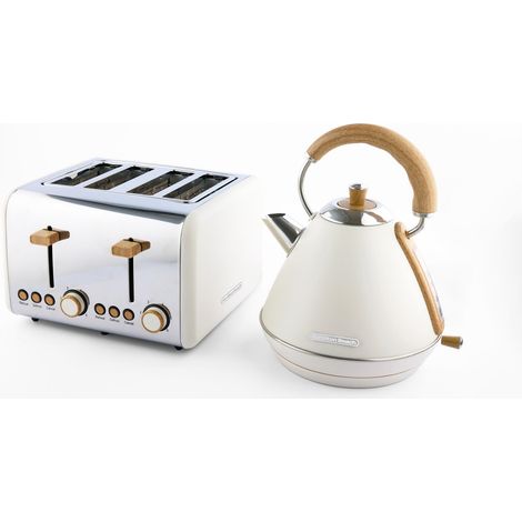 Hamilton Beach Kettle & Toaster Set Scandi Collection Matte Cream (1/5)