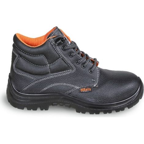 Scarpe alte stivaletti antinfortunistici in pelle idrorepellente rapido sfilamento S3 Beta 7243EN - 40