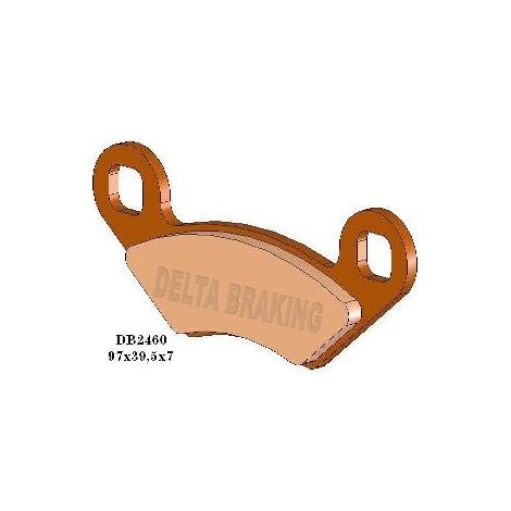 Pastillas de freno Delta para Polaris Sportsman Big Boss 570 250 400 425 450 Trail