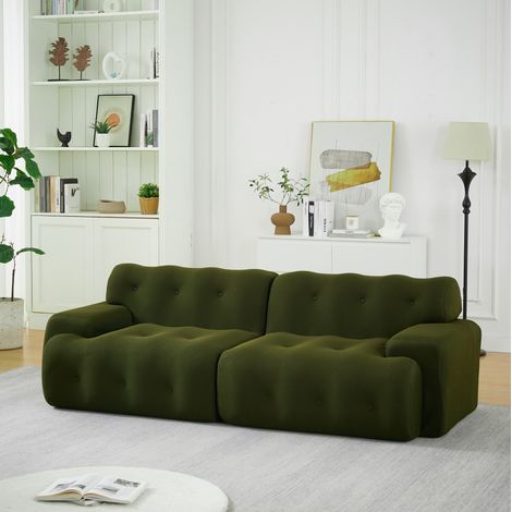 Sofa Zweisitzer modular montagefrei 224x104 cm OKMYHOME (1/5)