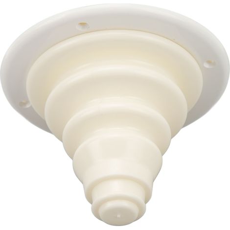 Passe-câble de 105 mm pour bateau, support de câbles de direction sur tableau arrière, passe-câble moteur pour camping-car, bateau et yacht, blanc (1/5)