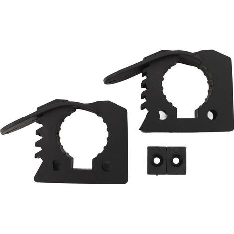 Set mit 2 Schnellverschluss-Gummiklemmen für Werkzeuge mit einem Durchmesser von 2,5 bis 3,8 cm, verwendet an Geländefahrzeugen, UTVs, ATVs, LKWs, Booten und Zügen. (1/5)