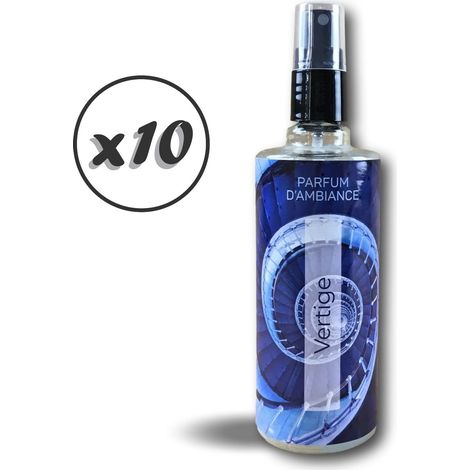 Aérosol parfumeur 125 ml Parfum Divine Forte rémanence - Quantité x10 - 125 ml - Parfum Vertige