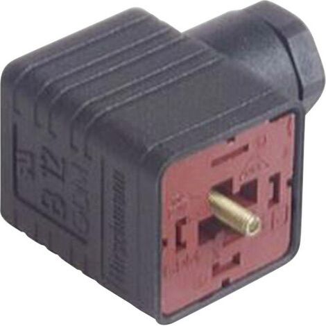 CONNECTEUR RECTANGULAIRE SÉRIE GDM HIRSCHMANN GDM 3009 J SW 932 214-100-1 NOIR PÔLE:3 + PE 1 PC(S) (1/5)