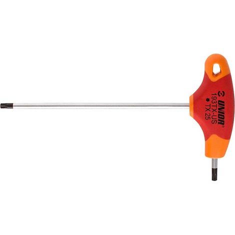 Clé torx Unior 193tx-us chrome vanadium ergonomique