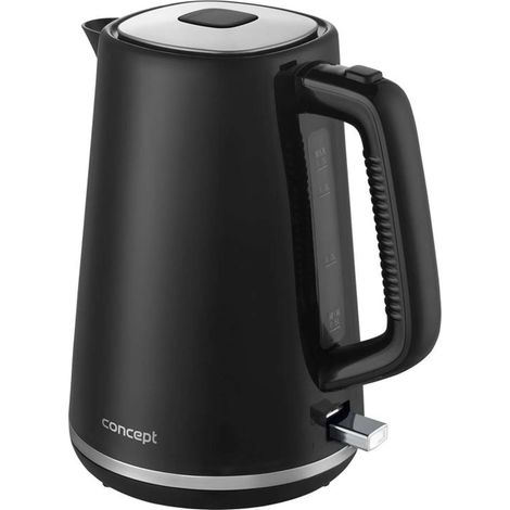 Concept - Bollitore elettrico, volume 1,7 l, 2200 W, nero rk2375 (1/5)