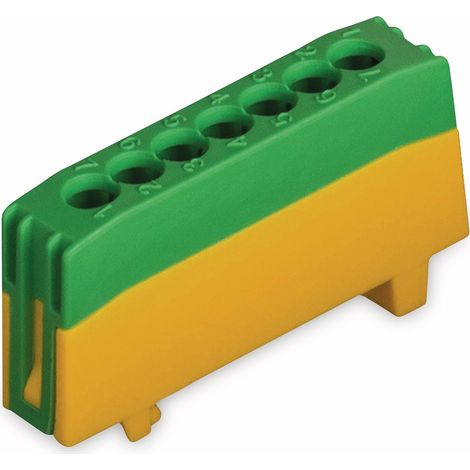 Pollmann Schutzleiterklemme grün PE7-F2 GN