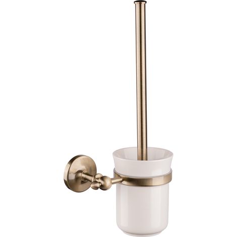 PaulGurkes WC-Bürste Nostalgie Bronze Messing Bad-Accessoires (1/2)