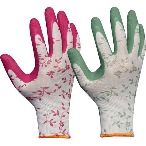 Gebol Handschuh Flower Duo Arbeitshandschuhe (1/3)
