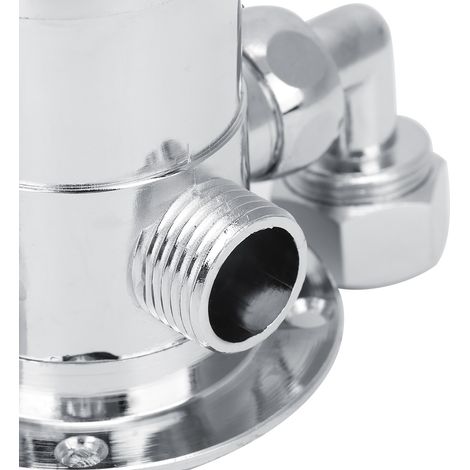 Grifo de ducha multifunción de 1/2 pulgada, fabricado en aleación de zinc, con mezclador termostático para bidé y lavabo, acabado cromado brillante. (1/5)