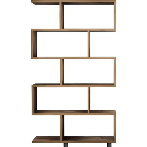Libreria in legno "Elif" - 90 x 20 x 156 cm - Pino