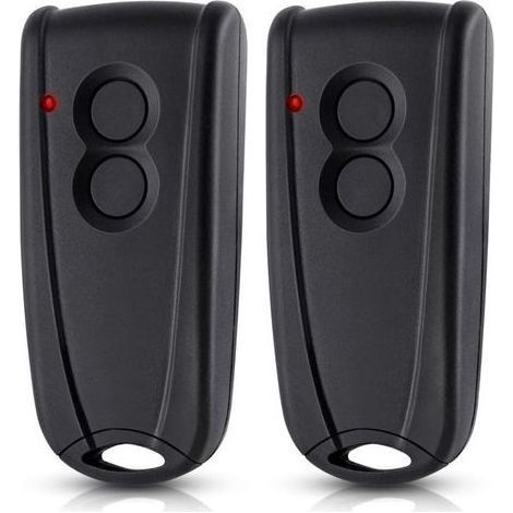 Télécommande Portail et Garage 433 MHz – Compatible avec EcoStar RSC2, RSE2, RSZ1, Liftronic, EuroPro 500/700/800, D2500/D5000/S4000 – 2 Pièces (1/5)