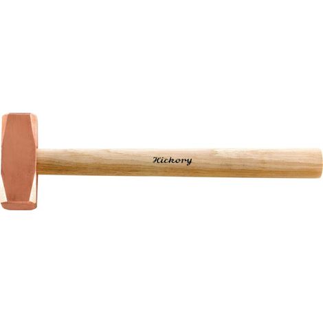 HASO Kupferhammer 500g mit Hickorystiel