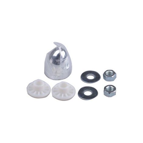 Kit de montage HL0222.2EC pour bidets suspendus. Chrome