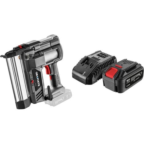 Akku Tacker Graphite Energy 18 Volt Grau 3 Kombo (1/3)