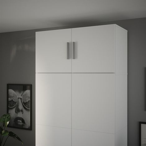 Modulo aggiuntivo Ingo, Bianco, 80 x 40 cm con 2 porte, Vicco