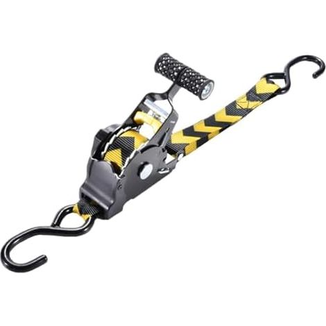 Sangles d'arrimage pour moto - Sangles à cliquet rétractables pour moto, boucle de sécurité avec verrou, accessoires de bagages, meubles et lit (1/5)