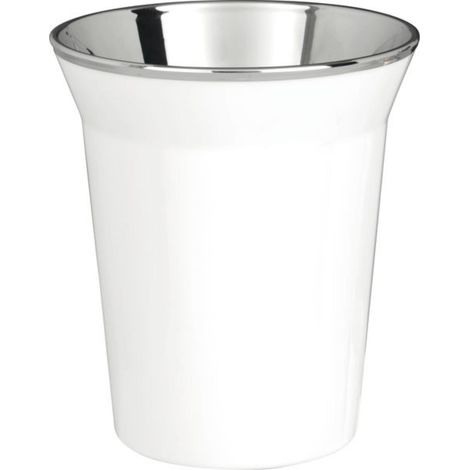 APS Top Chrome contenedor de residuos/cubiertos de mesa, blanco, blanco, capacidad 1 litro (1/2)