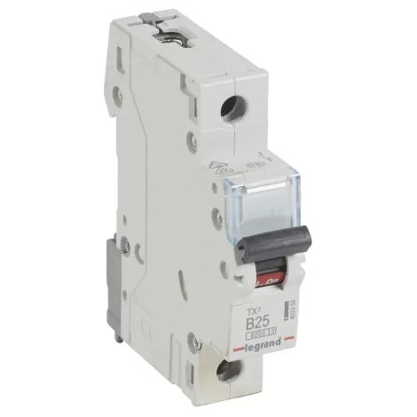 Legrand Leistungsschalter tx3 25 A 6000 A B Charakteristik (1/2)