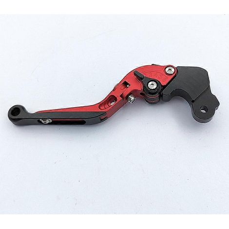 Suitable for BMW motorcycles G650GS F650GS modified adjustment aluminum alloy clutch horn handle lever( Red telescopic) (1/5)