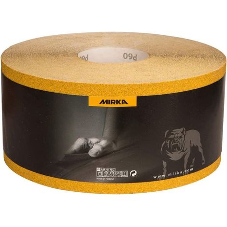 Rouleau de ponçage Mirka GOLD 115x50000 mm P80 1 unités