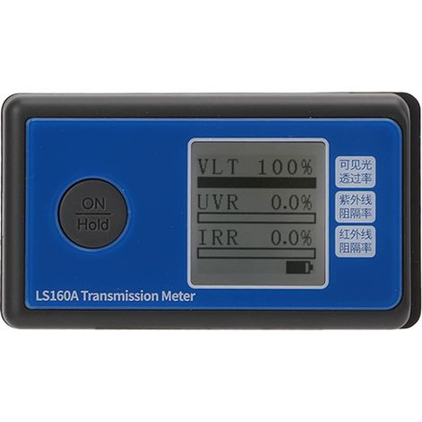 Testeur de transmittance portable pour films solaires LS160A (avec tournevis) - Détecteur de transmittance ultraviolette, infrarouge et visible (1/5)