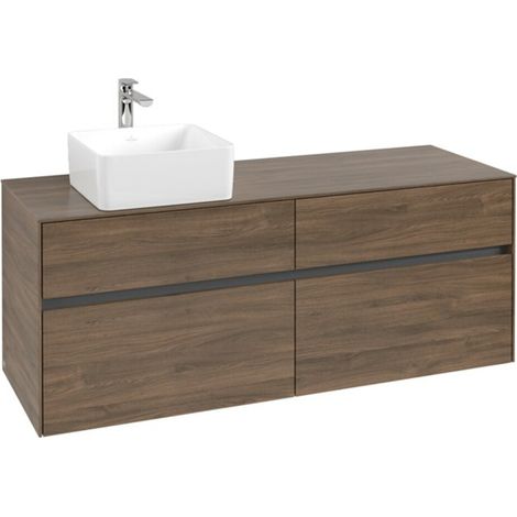 Villeroy & Boch Collaro Waschbeckenunterschrank, 4 Auszüge, (1/3)