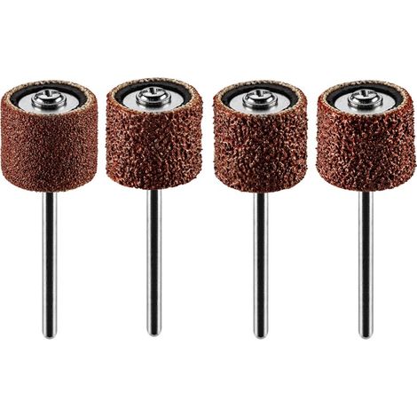 Bande abrasive 12,7 mm, K60, K80, K120, K240, lot de 100, + mandrin 3,2 mm, 2 pièces. (1/5)