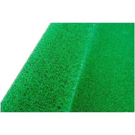 Césped artificial miniatura cuadrado de 12 m – Césped sintético verde brillante – Alfombra decorativa para micropaisajes – Fácil de cortar y coser (1/3)