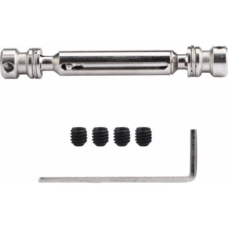 Arbre de transmission métallique central arrière T power pour voitures RC FY-01/02/03/04/05 et Wltoys 12428/12423 (1/5)