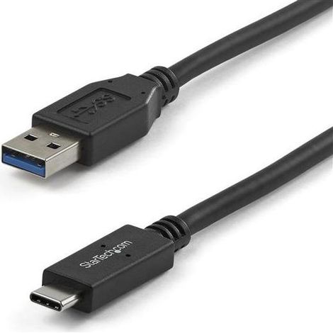 Cavo USB A con USB C Startech USB31AC1M Nero (1/4)