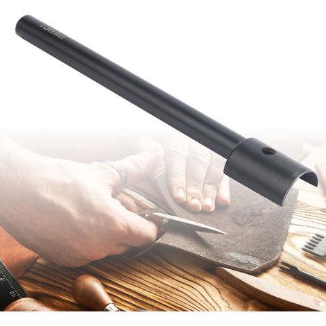 Halbkreisstanze für Leder, Halbkreis-Schneidwerkzeug, Halbkreisstanze für Lederarbeiten (Durchmesser 15 mm) (1/5)