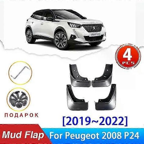 Bavettes de protection de haute qualité pour Peugeot P24 (2008-2022) - 4 pièces - Accessoires extérieurs (1/4)