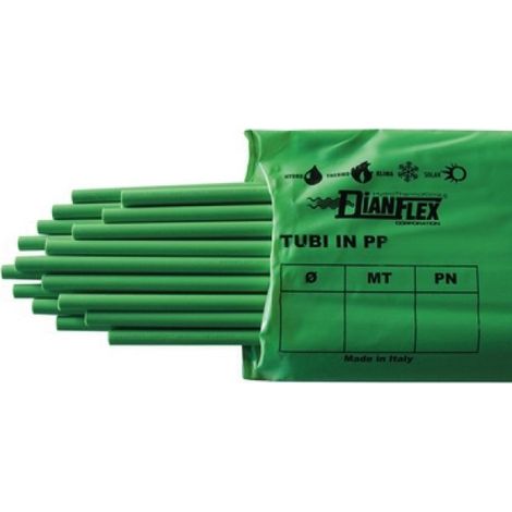 TUBO IN POLIPROPILENE IN BARRE DA MT. 3 Diam. 20 x 3.4