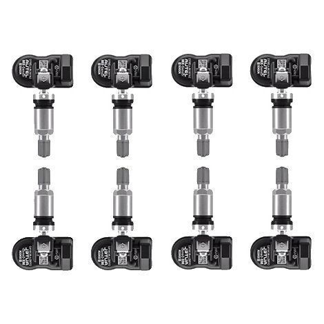 Sensor TPMS, diseño duradero, fácil instalación, 8 unidades 2 en 1 de aluminio. (1/2)