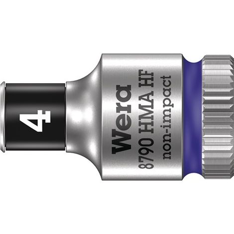 Wera vaso de llave 8790 HMA HF 1/4" hexagonal SW 15 mm longitud 23 mm - 5003010001 (1/5)