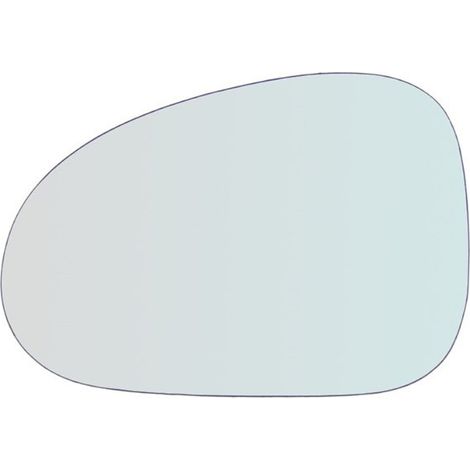 Vetro specchio retrovisore lato sx per chevrolet spark (m200) dal 2005-2010