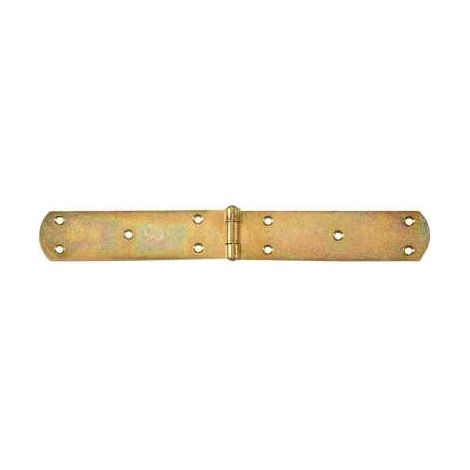 Cerniera francese DOMAX 200x33x2,5mm ORO ZINCO per cassapanca