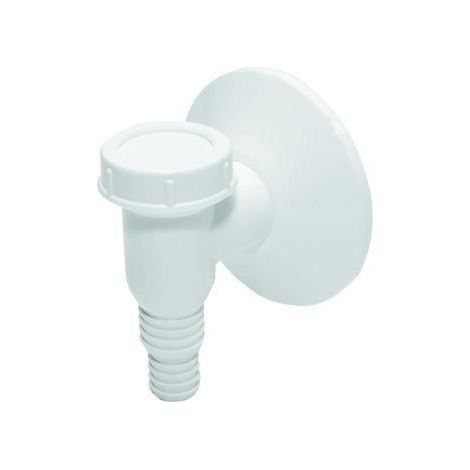 kitchen siphon tycner 32 mm plástico blanco