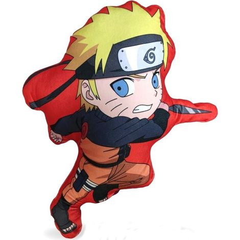 Cuscino Naruto Shippuden Uzumaki 3D design morbido e confortevole